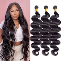 3 bundles of brazilian body wave hair